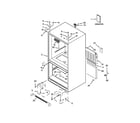 Maytag MFF2258VEW6 cabinet parts diagram
