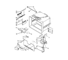 Maytag MFF2258VEW6 freezer liner parts diagram