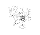 Maytag YMET8820DS00 chassis parts diagram