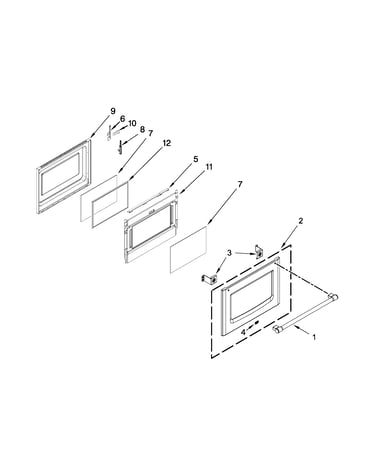 Lower door parts