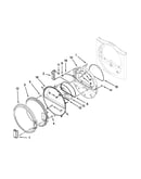 Dryer door parts