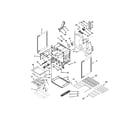 Whirlpool WFE710H0AH1 chassis parts diagram