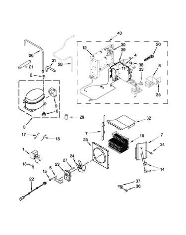 Upper unit parts