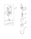 Motor and ice container parts