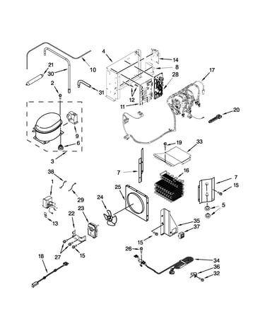Upper unit parts