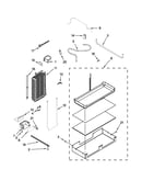 Lower unit and tube parts