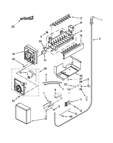 Icemaker parts