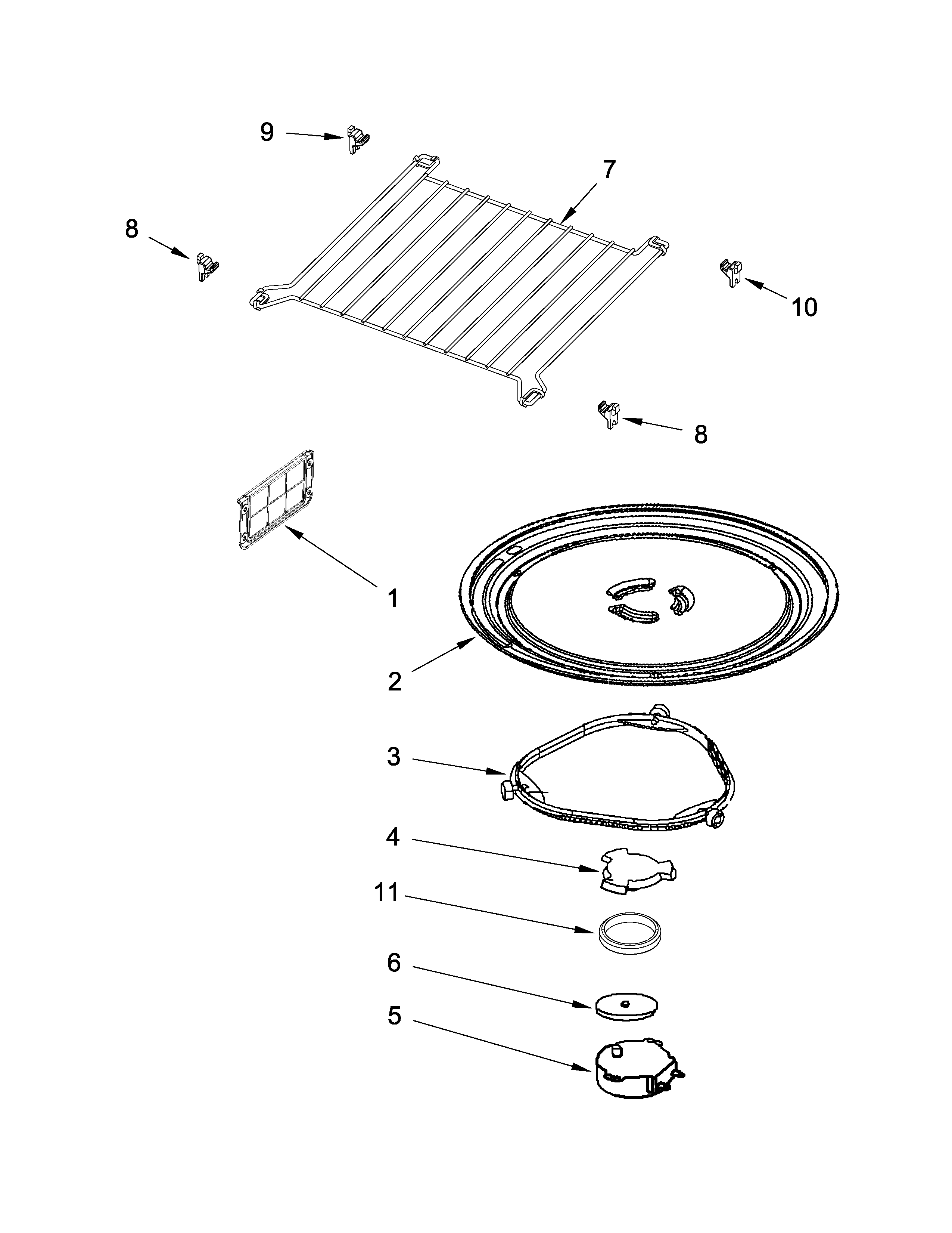 TURNTABLE PARTS