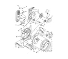 Whirlpool WGD5000DW1 bulkhead parts diagram
