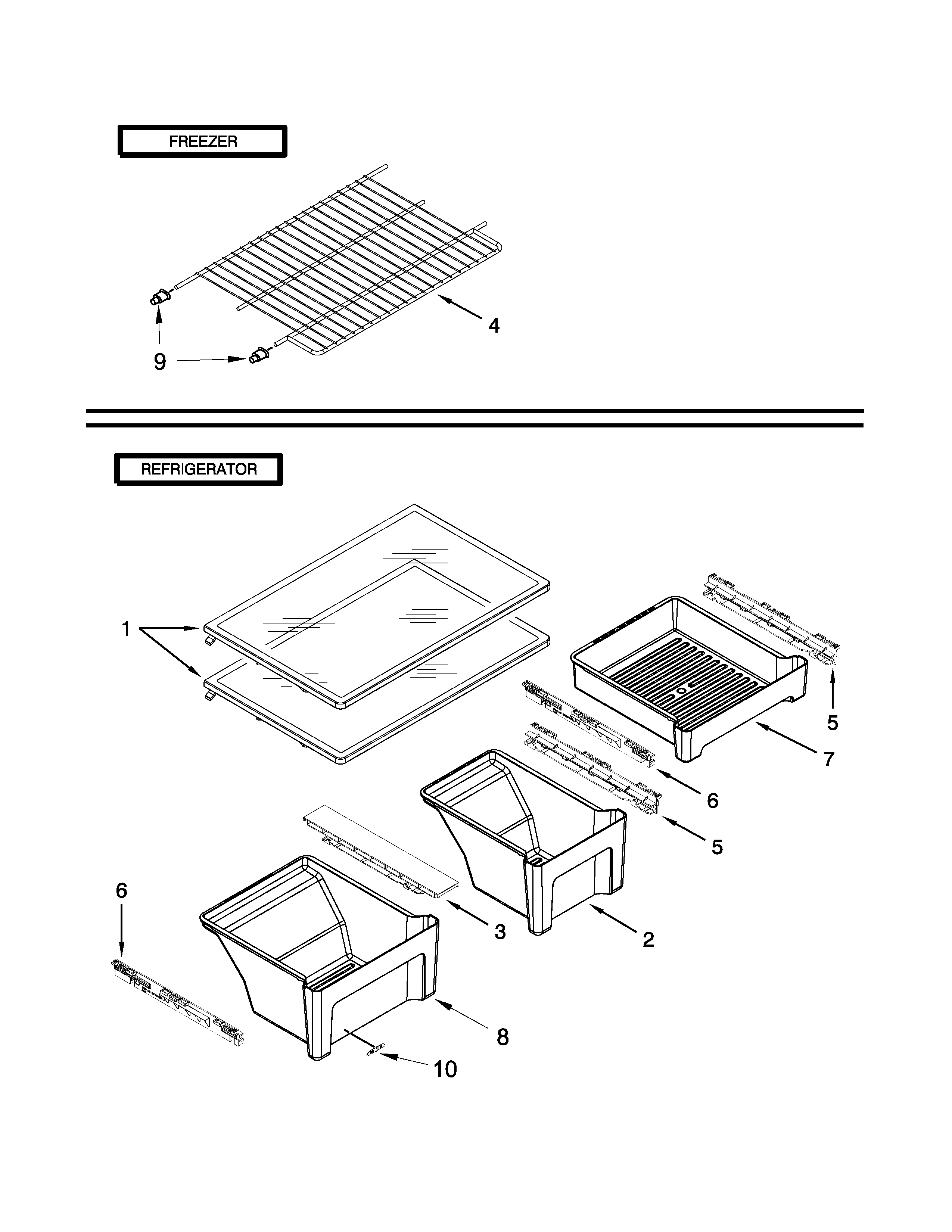 SHELF PARTS