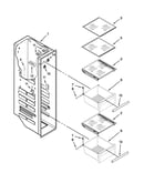 Freezer liner parts