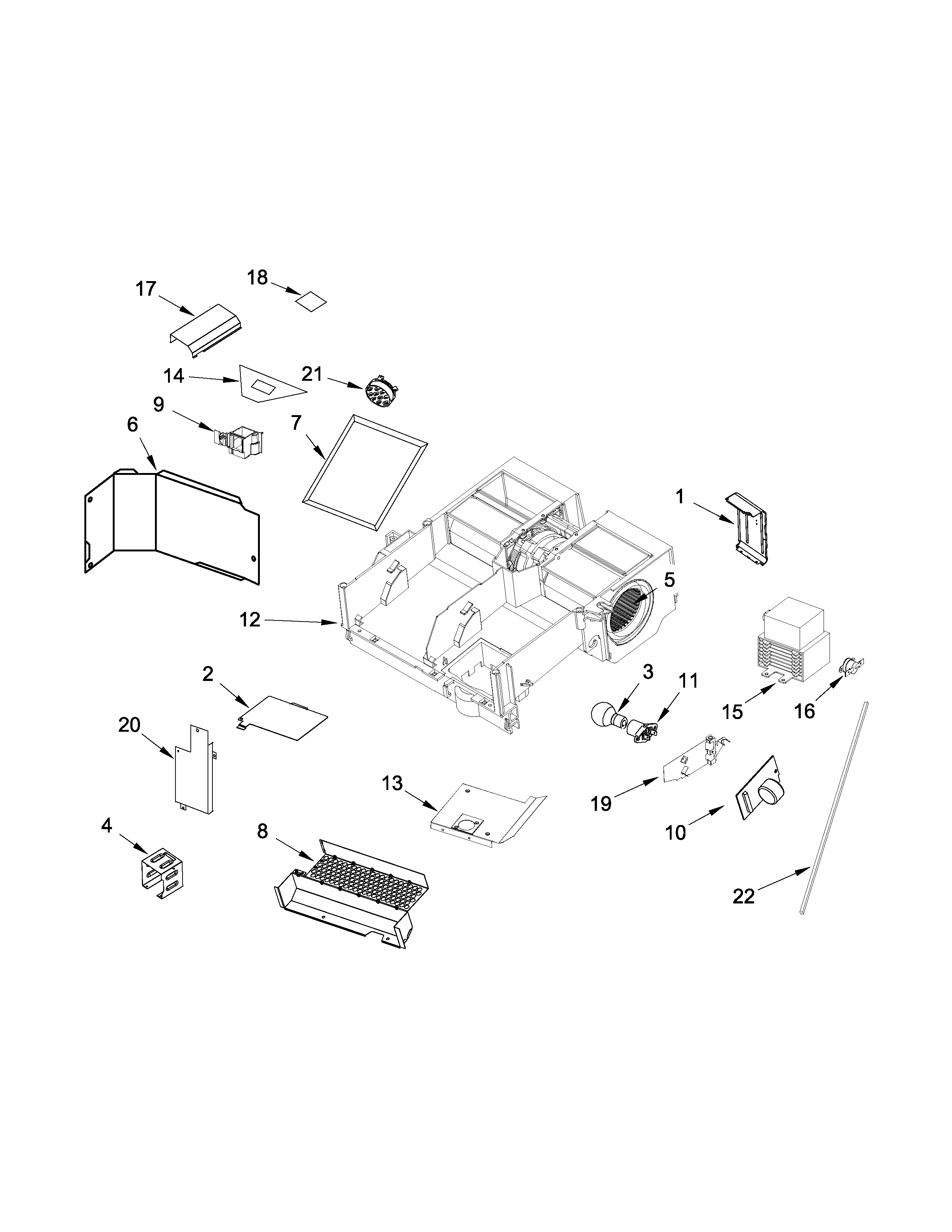 Air flow parts