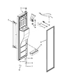 Freezer door parts