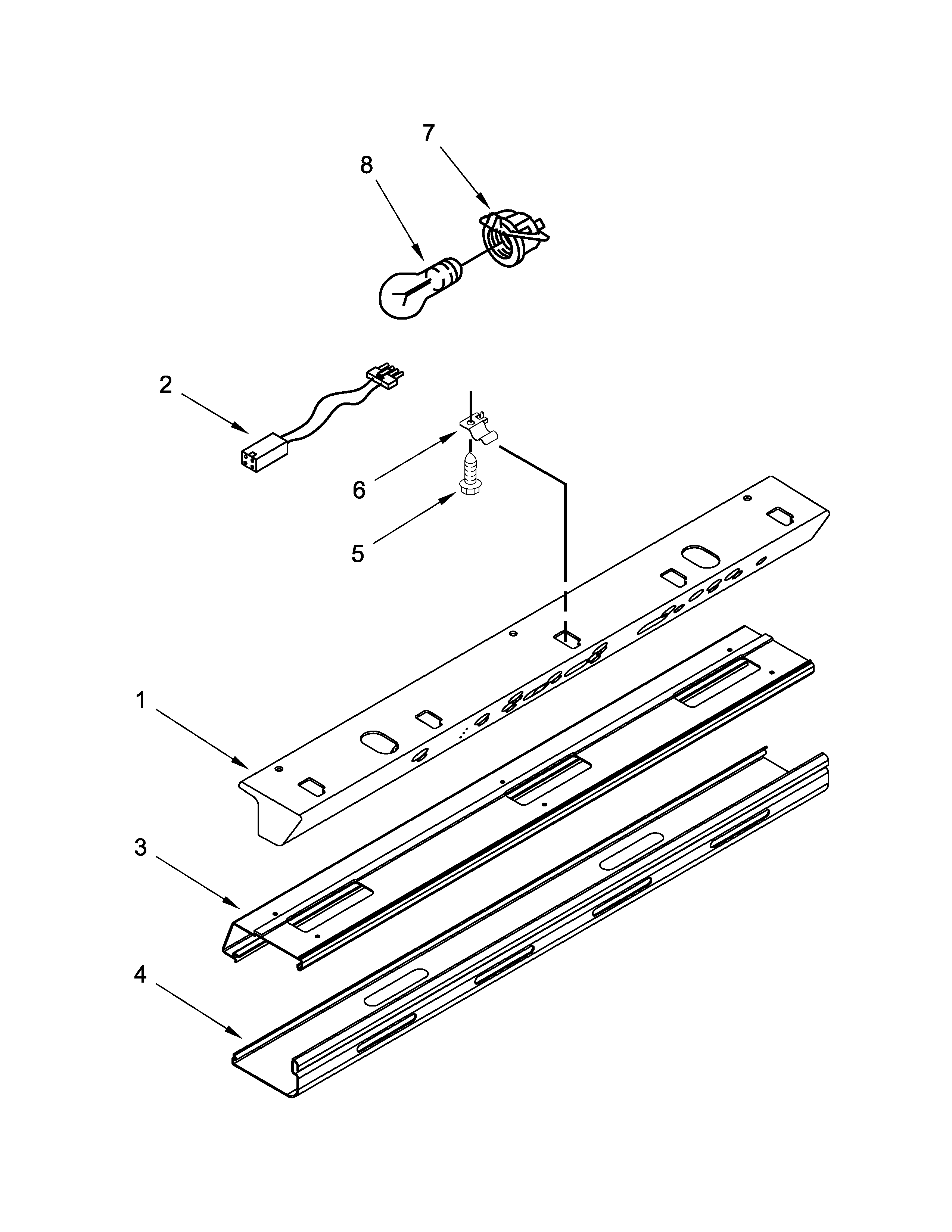 Control panel parts