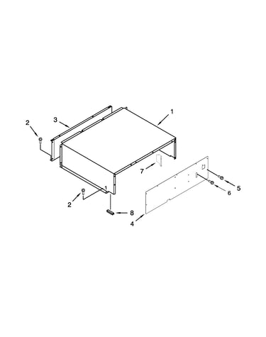 Top grille and unit cover parts