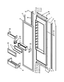 Refrigerator door parts