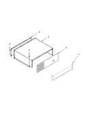 Top grille and unit cover parts