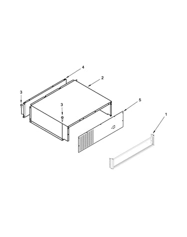 Top grille and unit cover parts