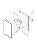 Refrigerator door parts