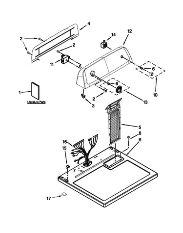 Top and console parts