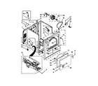 Admiral AGD4675YQ3 cabinet parts diagram