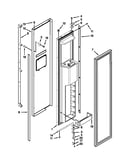 Freezer door parts