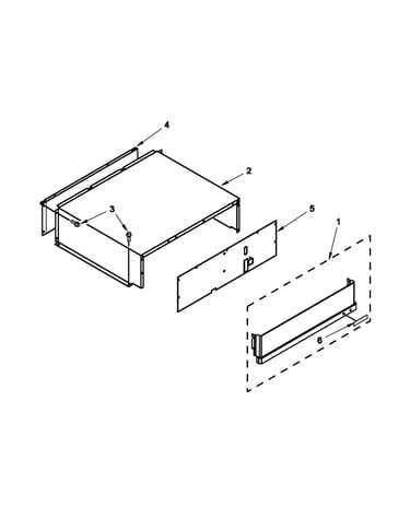 Top grille and unit cover parts