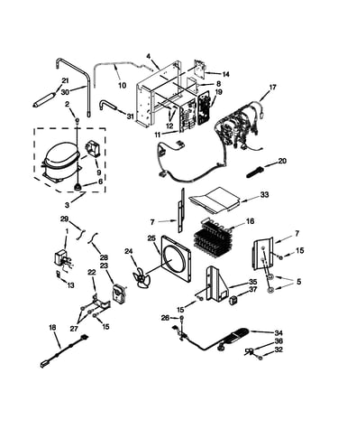 Upper unit parts