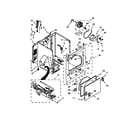 Whirlpool WGD4870BW0 cabinet parts diagram