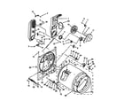 Whirlpool WGD4870BW0 bulkhead parts diagram