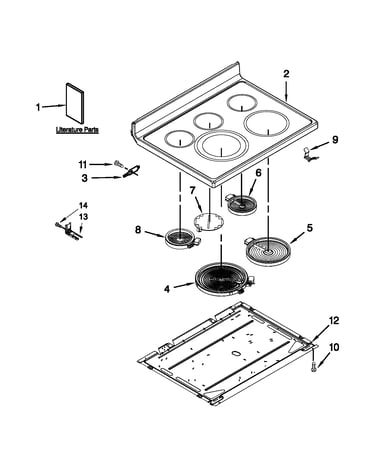 Cooktop parts