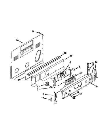 Control panel parts