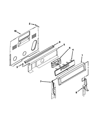 Control panel parts
