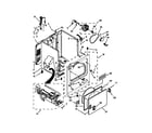 Whirlpool WGD4800XQ5 cabinet parts diagram