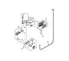 KitchenAid KSC24C8EYP03 dispenser parts diagram