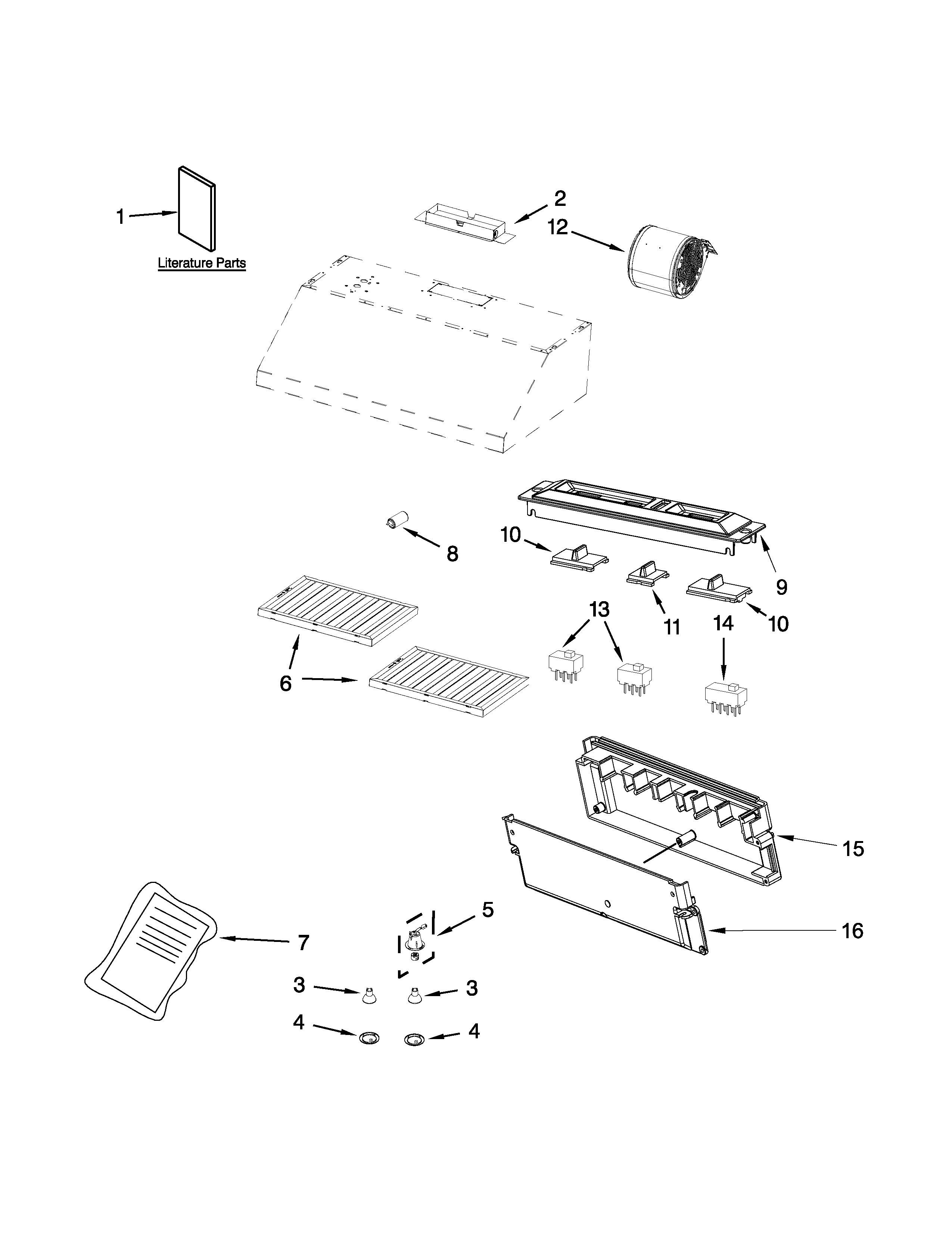 HOOD PARTS