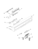 Control panel and latch parts