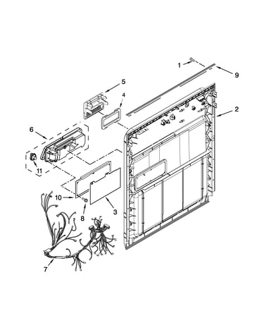 Inner door parts
