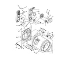 Crosley CGD137SDW1 bulkhead parts diagram