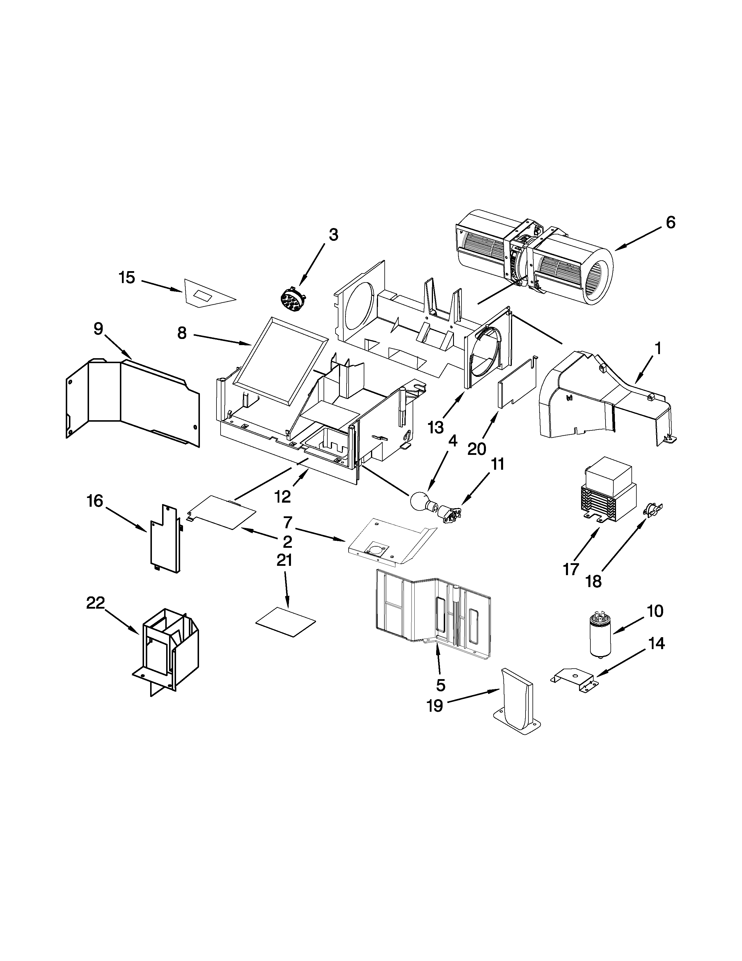 Air flow parts