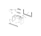 Maytag MMV5208WS0 cabinet and installation parts diagram