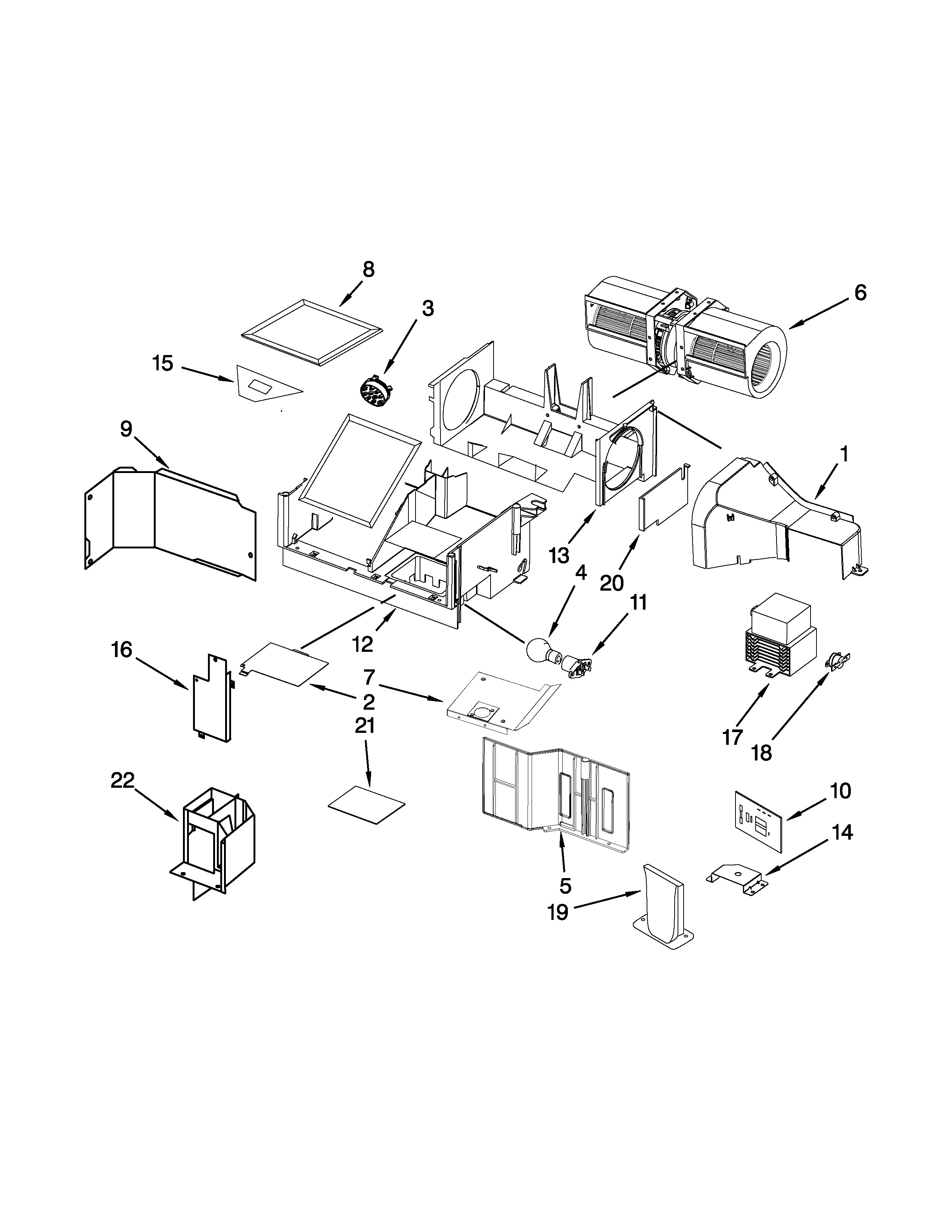 Air flow parts