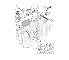 Maytag MGD6000AG1 cabinet parts diagram