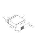 Top grille and unit cover parts