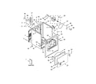 Maytag MEDC555DW1 cabinet parts diagram