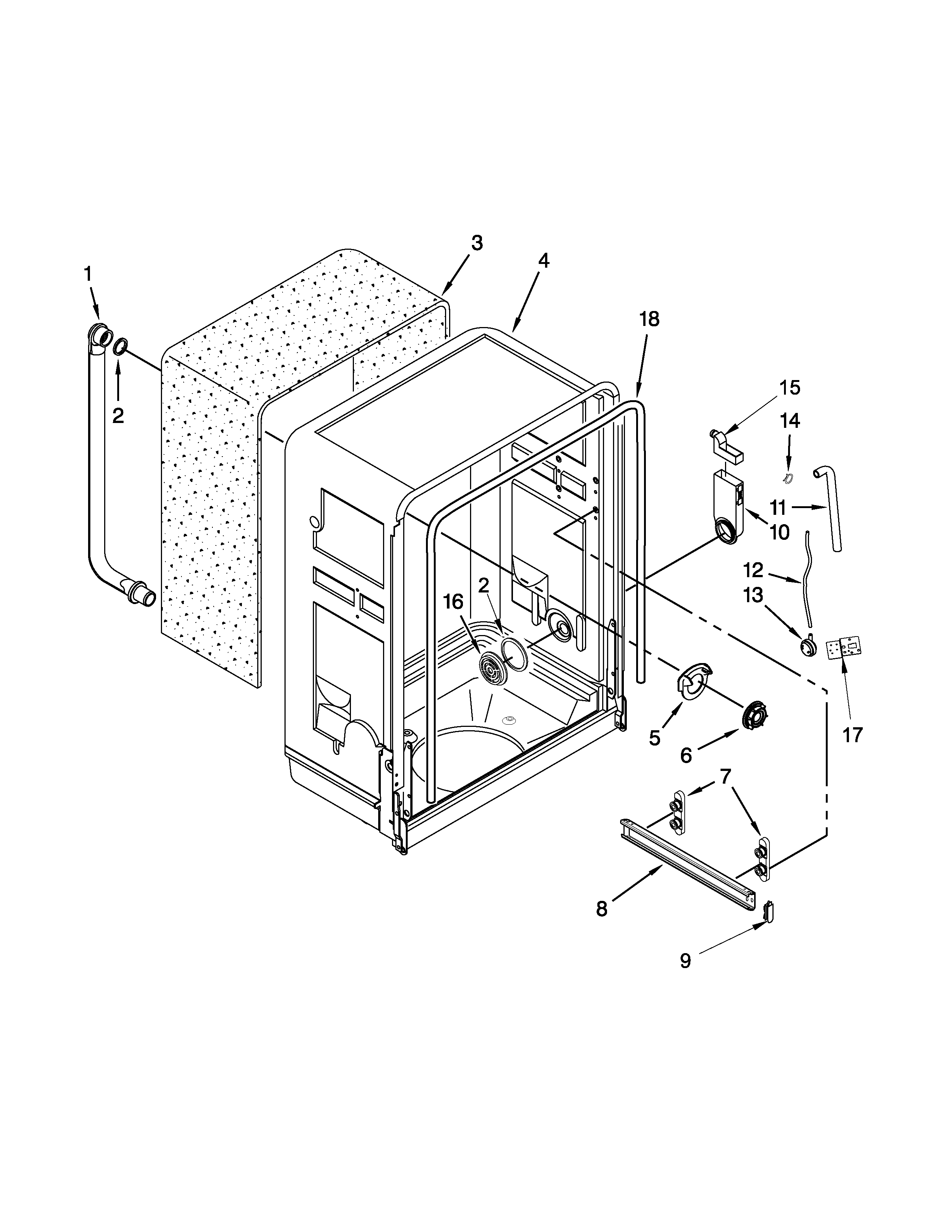 Tub parts