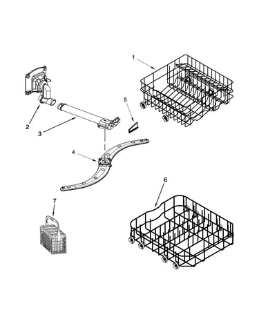 Dishrack parts