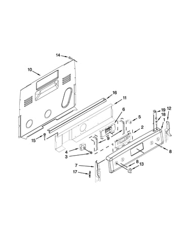 Control panel parts