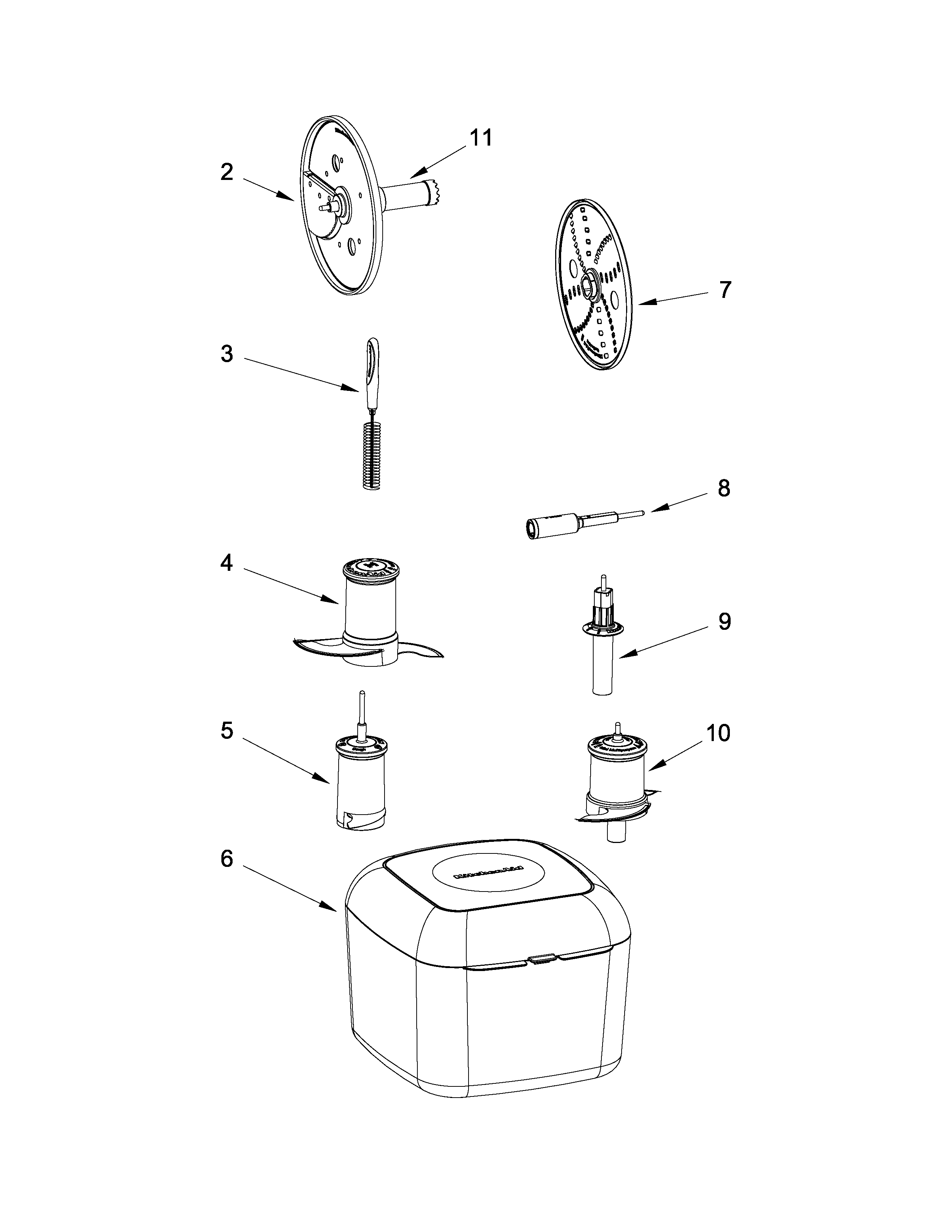 Attachment parts