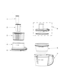 Bowl and lid parts